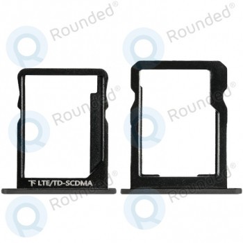 Tava SIM Huawei Ascend P7 + tava MicroSD neagra