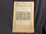 Revista Lumina Femeii anul II nr 11 / 1 noiembrie 1921 !