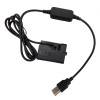 AC adapter USB ACK-E10 coupler DR-E10 LP-E10 replace Canon, Generic