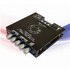 Stație auto audio, amplificator cu Bluetooth 160W X 2, 1 X 220W cu reglaje de