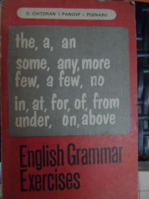 English Grammar Exercises - D.chitoran I.panovf I.poenaru ,548518 foto