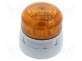 Semnalizator luminos flash alb KLAXON SIGNALS Flashguard 11-35V DC IP65 LED