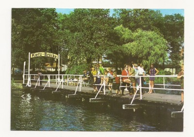 SG6 - Carte Postala - Germania, Waren, Kietz-Brucke, Necirculata 1973 foto