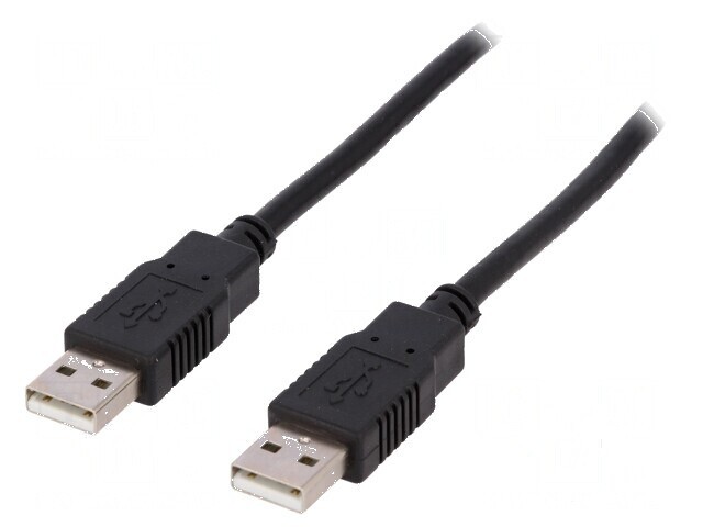 Cablu USB 2.0 A-A nichelat 1,8m
