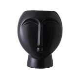 Vaza decorativa din ceramica, Model Fata, 17x21.6 cm, ATU-087304, Oem