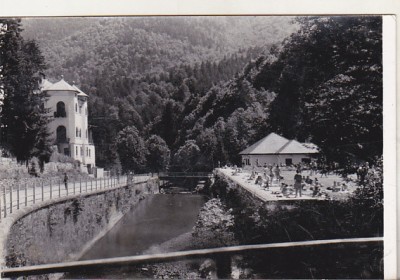 bnk cp Slanic Moldova - Plaja pe malul Slanicului - circulata foto