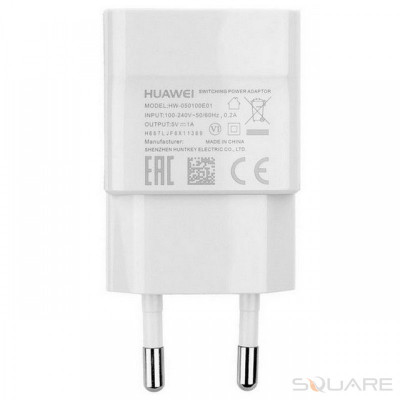 Incarcatoare Huawei HW-050100E01, 1A, White foto