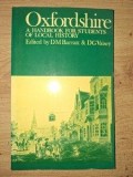 Oxfordshire: A handbook for students of local history- D. M. Barratt, D.G. Vaisey