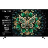 Televizor TCL MiniLed 75C6K, 189 cm, Smart Google TV, 4K Ultra HD, 100Hz, Clasa F (Model 2025), Smart TV