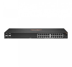 Hewlett Packard Enterprise Aruba 6100 24G 4SFP+ Managed L2 Gigabit Ethernet (10/100/1000) 1U Black, &amp;quot;JL678A&amp;quot; (timbru verde 2 lei) foto