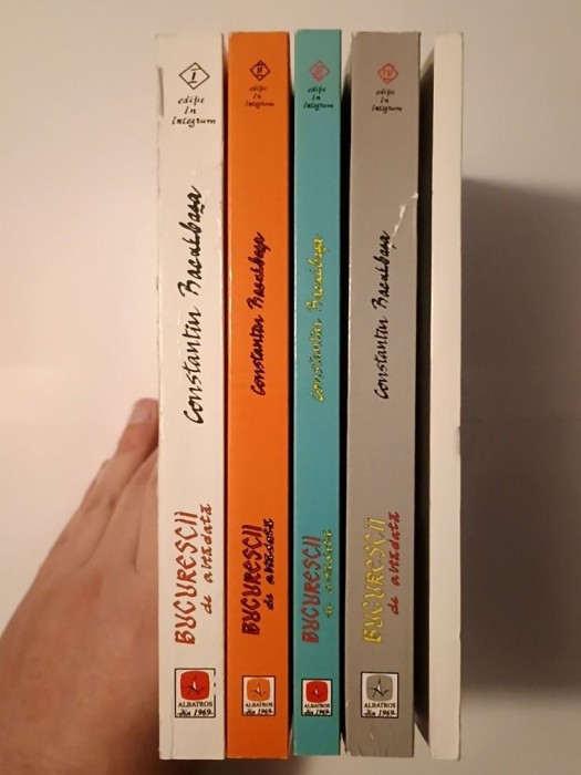 Constantin Bacalbașa - Bucurescii de altădată (5 vol.) / Bucureștii... (Albatros, 2007, ediție completă)