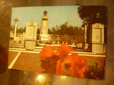 Ilustrata Vaslui - Mausoleul Penes Curcanul , circulat 1983 foto