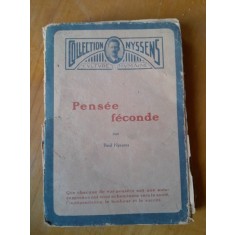 Paul Nyssens Pensee feconde (1920)