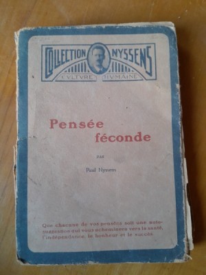 Paul Nyssens Pensee feconde (1920) foto