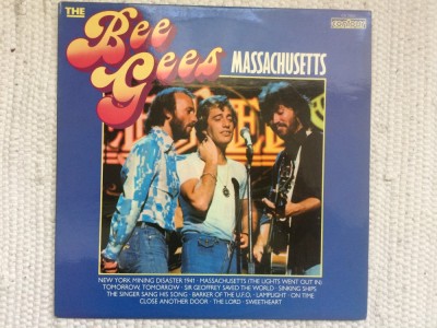 bee gees massachusetts disc vinyl lp album muzica pop rock contour pickwick records made in UK VG++ foto