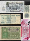 Set 5 bancnote de prin lume adunate (cele din imagini) #327