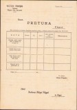 A1543 Act cu antet tăbăcar Victor Feneșiu, Făget, județul Timiș, anii 1940