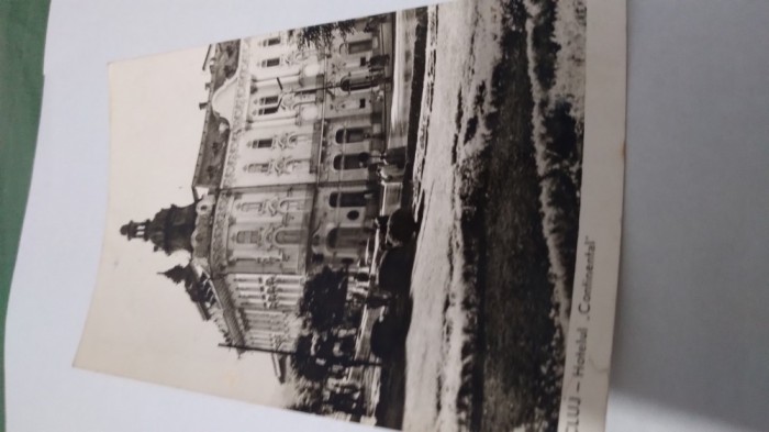 CARTE POSTALA CLUJ -HOTEL CONTINENTAL CIRCULATA