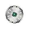 Set 4 Capace Roti Autohelix MSA&reg; potrivite jantelor de 15 inch, pentru Skoda Nou Verde, model Active Crom