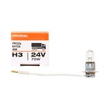 Bec halogen Osram H3 24V 70W PK22s pentru vehicule comerciale