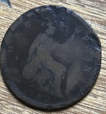 MNDSTR22 Anglia 1 penny 1862
