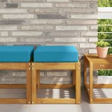 vidaXL Pernă pentru șezut Albastru regal 40 x 40 x 8 cm 100% Polyester 900941