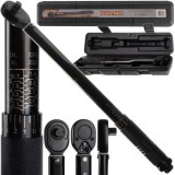 Cheie dinamometrica multifunctionala, cu clichet, universala, lungime 34,5-37 cm, 7-112 Nm