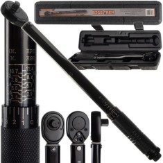 Cheie dinamometrica multifunctionala, cu clichet, universala, lungime 34,5-37 cm, 7-112 Nm foto