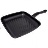 Tigaie grill Otel+Plastic 26x24cm Placaj antiaderent Grunberg GR6135