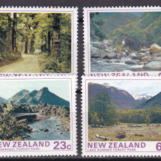 Noua Zeelanda 1975 natura paduri MI 657-660 MNH