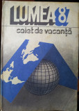 Almanah Lumea 1987 Caiet de vacanță
