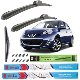 Cumpara ieftin Ștergătoare Nissan Micra K13 (2010&ndash;2016) TeamCar&reg; &ndash; Set Complet