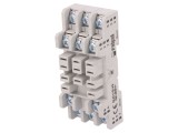 Stativ pe panou pentru șină DIN 16A 250VAC GUC11S-V0