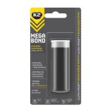 Plastilină Epoxidică K2 Mega Bond 40g - Sudură la Rece Metal, Chit Reparatii Oțel, Aluminiu, Etanșare Baie Ulei +150&deg;C