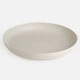 Platou Decorativ Metalic Ecru &Oslash;31cm pentru Decor Clasic și Modern, CMCLASS