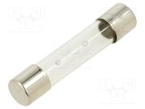 Siguranta fuzibila lenta, 3A, tensiune 250V AC, 6,3x32mm, OPTIFUSE - TSA-3A