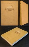 1954 LAPTE si PRODUSE LACTATE Tehnologie 389 pag 99 fig 38 tabele M.G. Gemurov