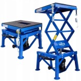 Cumpara ieftin Cric Elevator Hidraulic Moto Asta/Satra 136kg, Inaltime 335-905mm, Platforma Antiderapanta, Blocare 4 Puncte
