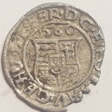 Ungaria 1 Denar 1558 Argint Ferdinand I /KB Moneda Veche