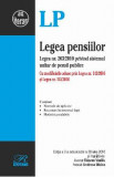 Legea pensiilor Act. 20 iulie 2016