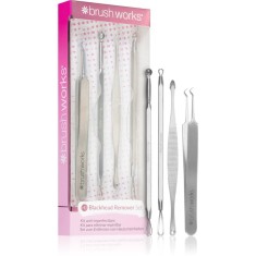 Brushworks Blackhead &amp; Blemish Remover Set set pentru curatare profunda