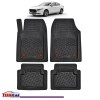 Covorașe Auto TeamCar&reg; Tip Tăviță Compatibile Mazda 3 BP (2019&ndash;prezent) - Sedan, Cauciuc