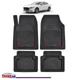 Covorașe Auto TeamCar&reg; Tip Tăviță Compatibile Mazda 3 BP (2019&ndash;prezent) - Sedan, Cauciuc