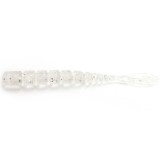 Grub Mustad Aji Micro Fla, Clear Rainbow Glitter, 5cm, 15buc/pac