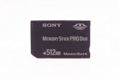 Card memorie SONY Memory Stick Pro Duo 512 MB foto