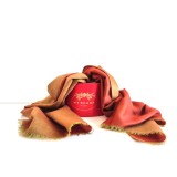 Cumpara ieftin Fular Lana Merinos Unisex Perugino, 40x190cm, Made in Italy, Ruginiu