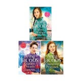 Anna Jacobs Jubilee Lake Series 3 Books Collection Set (silver Wishes, Golden Dreams, Diamond Promises)