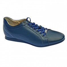 Pantofi sport barbatesti, din piele naturala albastra, Filty foto