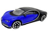 Macheta Bburago Bugatti Chiron 1:43 albastru replica metal die-cast