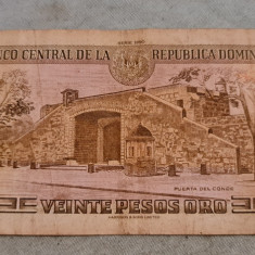 Republica Dominicana - 20 pesos 1990.